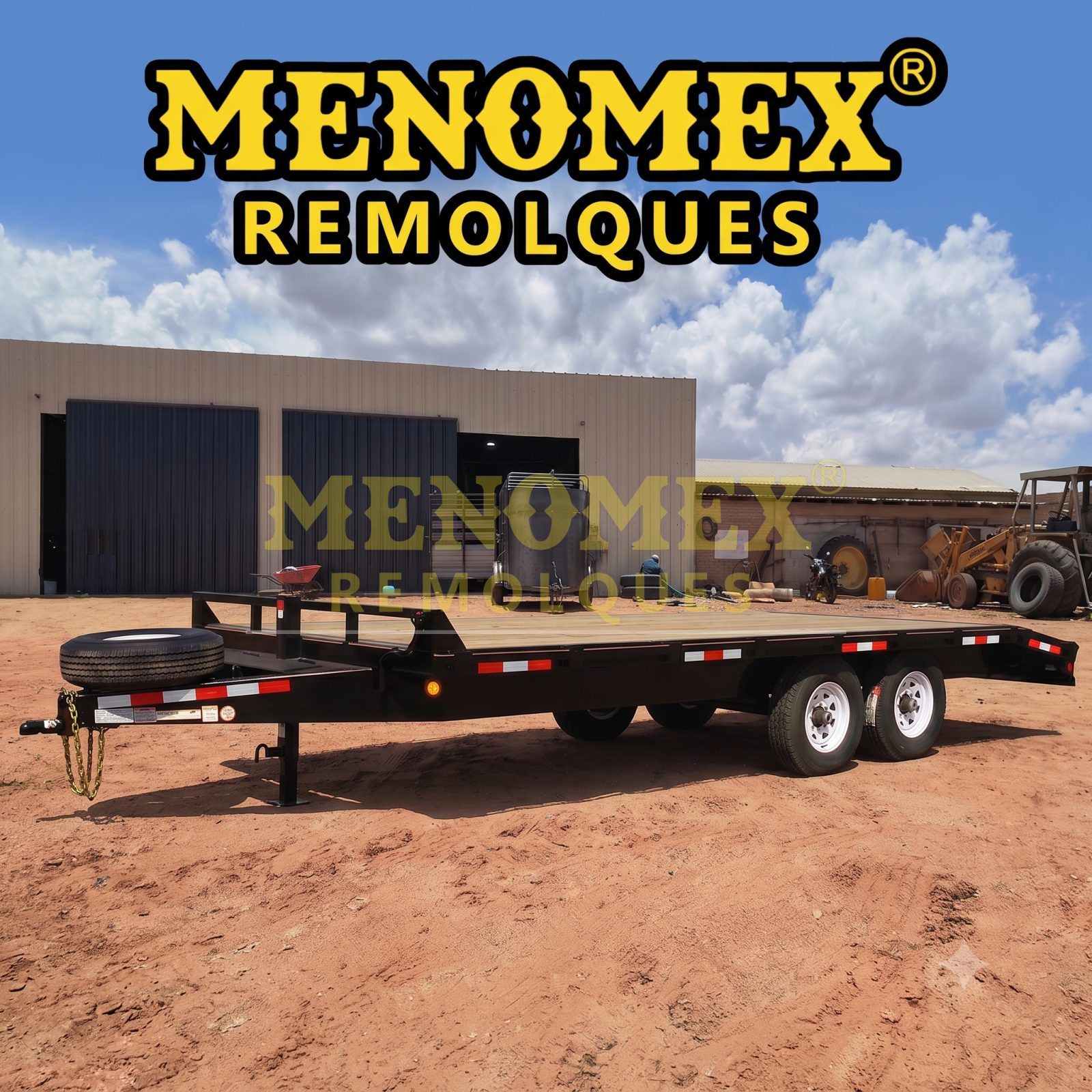 Car Hauler Plataforma Cama Alta